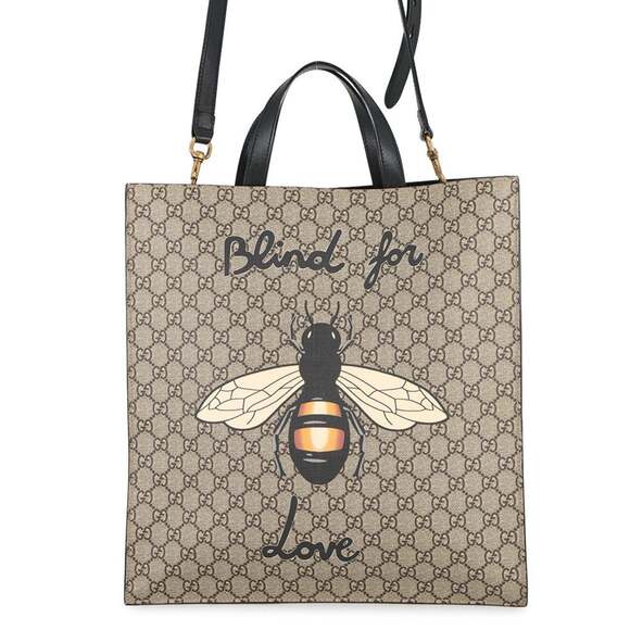 Gucci Handbags - GUCCI Black Leather Tote Bag